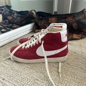 Nike red Blazer mid GS